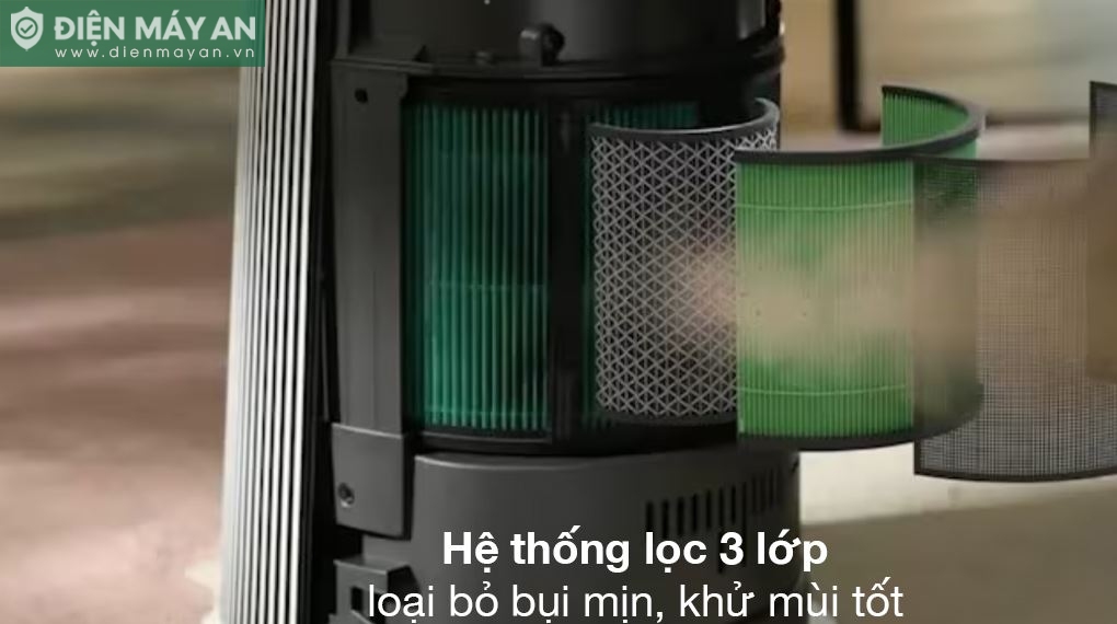 Máy lọc không khí kết hợp Loa LG PuriCare Aero Speaker AS20GSHU0 46W